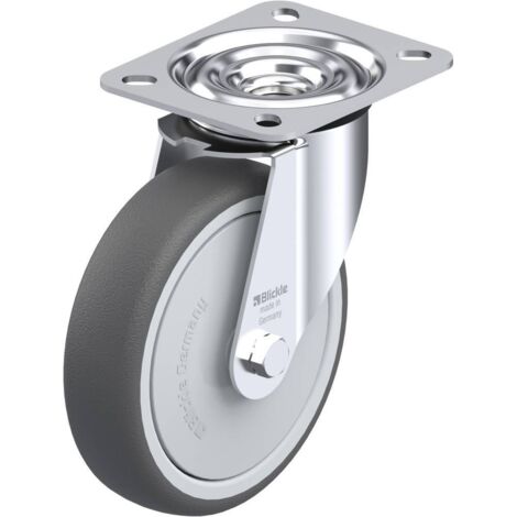 Roulette guide diamètre 125 mm en polyuréthane C60037