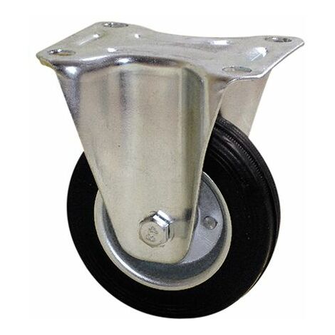Roulette industrielle Fixe Guitel Hervieu, Acier galvanisé, Ø 100mm, 100kg ( Prix pour 1 )