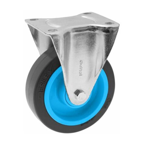 Roulette industrielle Fixe Guitel Hervieu, Acier galvanisé, Ø 125mm, 250kg ( Prix pour 1 )