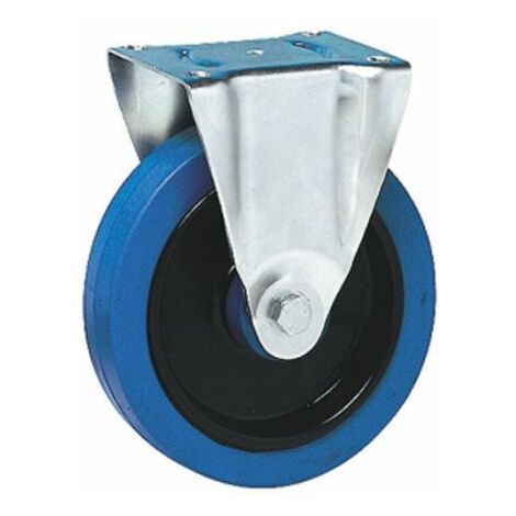 Roulette industrielle Fixe Guitel Hervieu, Acier galvanisé, Ø 125mm, 300kg ( Prix pour 1 )