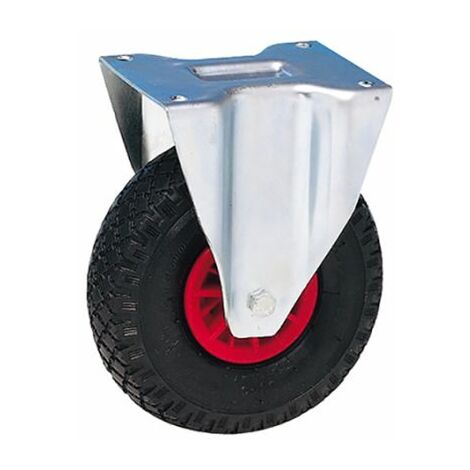 Roulette industrielle Fixe Guitel Hervieu, Acier galvanisé, Ø 200mm, 70kg ( Prix pour 1 )