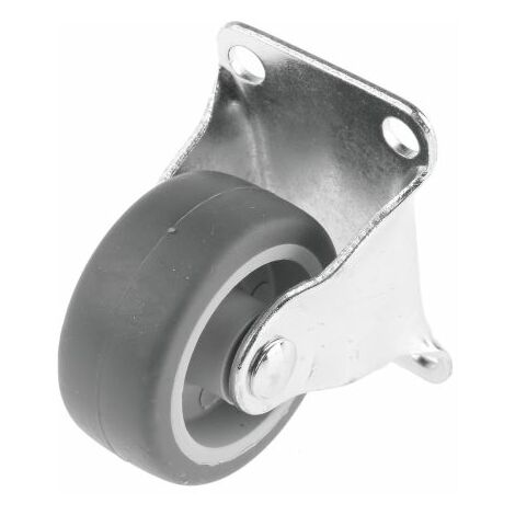 Roulette industrielle Fixe Guitel Hervieu, Acier galvanisé, Ø 42mm, 15kg ( Prix pour 1 )