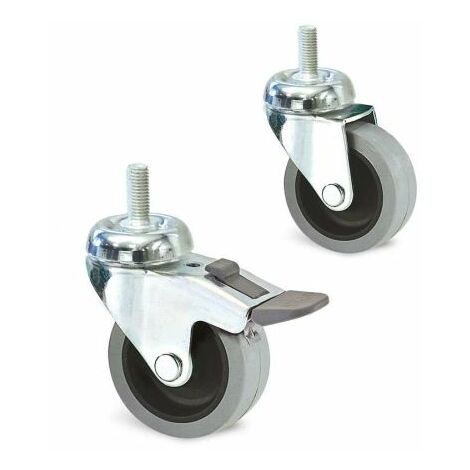 Roulette industrielle Guitel Hervieu, Acier galvanisé, Ø 80mm, 40kg ( Prix pour 1 )