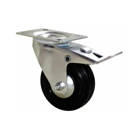 Roulette industrielle Guitel Hervieu, Acier galvanisé, Ø 80mm, 80kg ( Prix pour 1 )