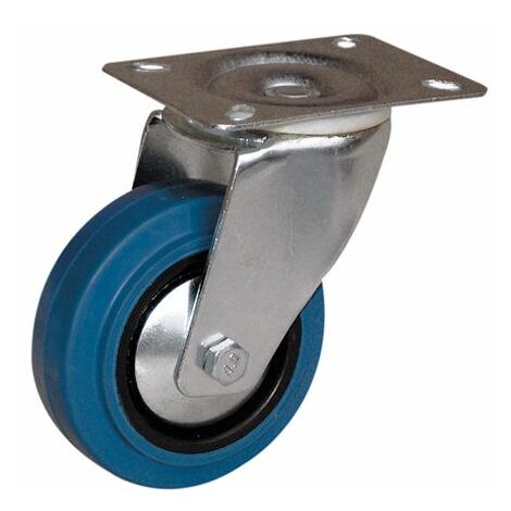 Roulette industrielle Pivotante Guitel Hervieu, Acier galvanisé, Ø 100mm, 150kg ( Prix pour 1 )