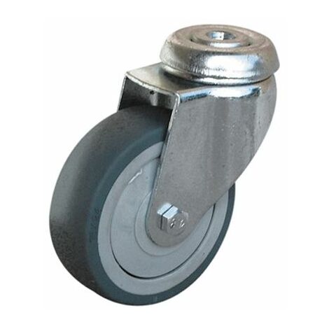 Roulette industrielle Pivotante Guitel Hervieu, Acier galvanisé, Ø 100mm, 70kg ( Prix pour 1 )