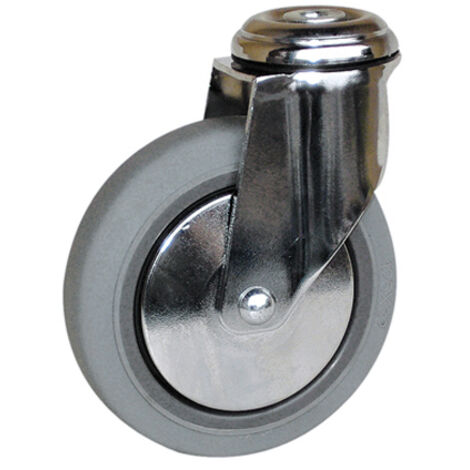 Roulette industrielle Pivotante Guitel Hervieu, Acier galvanisé, Ø 125mm, 90kg ( Prix pour 1 )