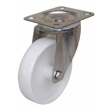 Roulette industrielle Pivotante Guitel Hervieu, Acier galvanisé, Ø 150mm, 250kg ( Prix pour 1 )