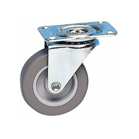 Roulette industrielle Pivotante Guitel Hervieu, Acier galvanisé, Ø 42mm, 15kg ( Prix pour 1 )