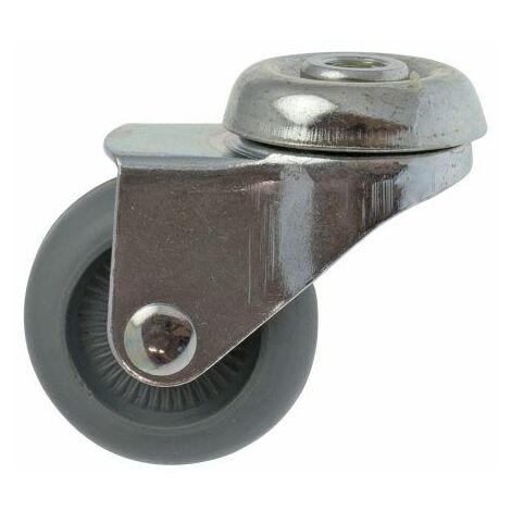 Roulette industrielle Pivotante Guitel Hervieu, Acier galvanisé, Ø 42mm, 25kg ( Prix pour 1 )