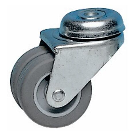Roulette industrielle Pivotante Guitel Hervieu, Acier galvanisé, Ø 50mm, 60kg ( Prix pour 1 )