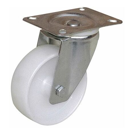 Roulette industrielle Pivotante Guitel Hervieu, Acier galvanisé, Ø 65mm, 65kg ( Prix pour 1 )