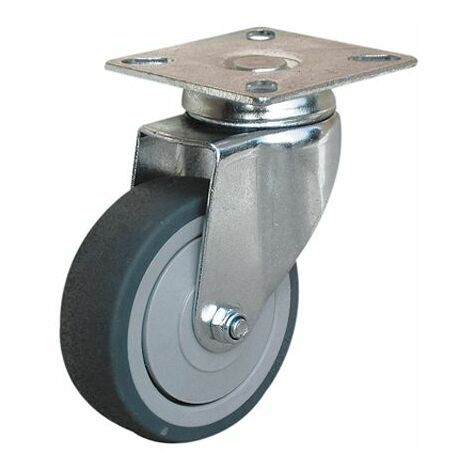 Roulette industrielle Pivotante Guitel Hervieu, Acier galvanisé, Ø 75mm, 50kg ( Prix pour 1 )