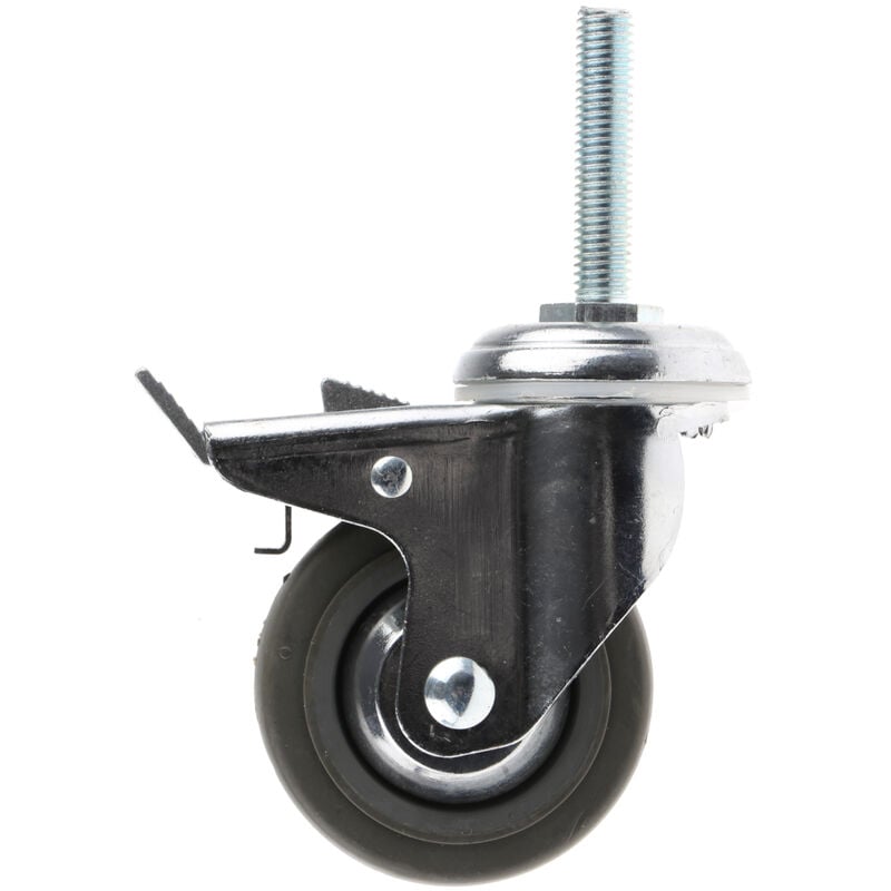 Guitel Hervieu - Roulette industrielle Pivotante Acier galvanisé, ø 80mm, 70kg ( Prix pour 1 )