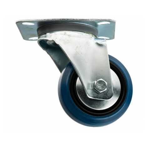 Roulette industrielle Pivotante Guitel Hervieu, Acier galvanisé, Ø 80mm, 80kg ( Prix pour 1 )