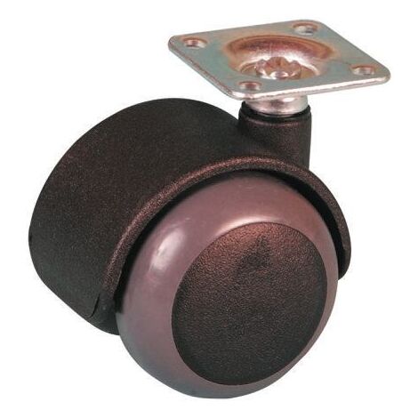 Roulette industrielle Pivotante Guitel Hervieu, Plastique, Ø 50mm, 35kg ( Prix pour 1 )