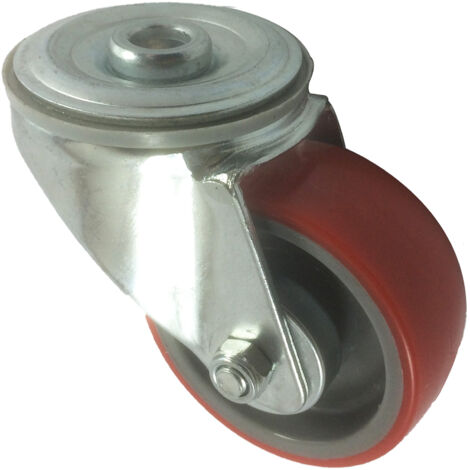 Roulette industrielle Pivotante RS PRO, Ø 80mm, 130kg ( Prix pour 1 )