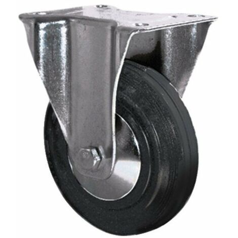 Roulette Manut Platine Mecanic Piv 125 H164 150kg