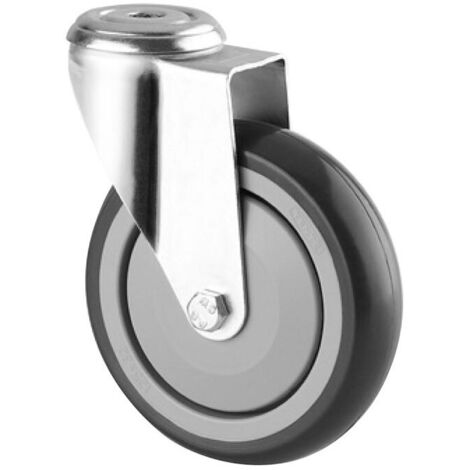 Roulette pivotante ø100 ou 125 - TENTE