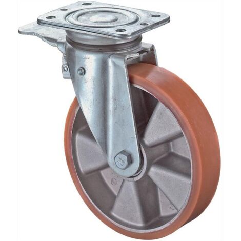 Roulette pivotante avec frein BS Rollen