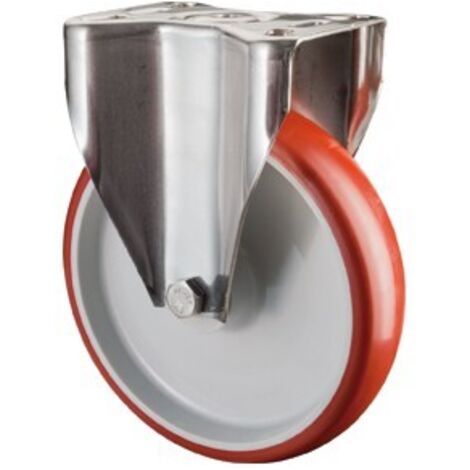 Roulette - Polyuuréthane - Rlt bille - 100 mm 120Kg Tragpour