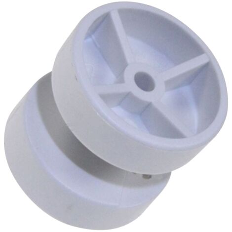 Roulette pour pied arrière d'origine (481252898001) Lave-vaisselle MIELE, IKEA WHIRLPOOL, LADEN, BAUKNECHT, IGNIS, WHIRLPOOL, KITCHENAID