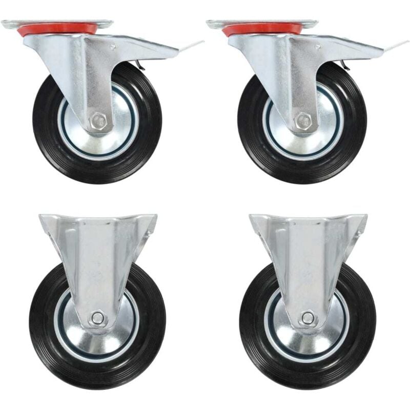 Vidaxl - Roulettes 4 pcs 160 mm