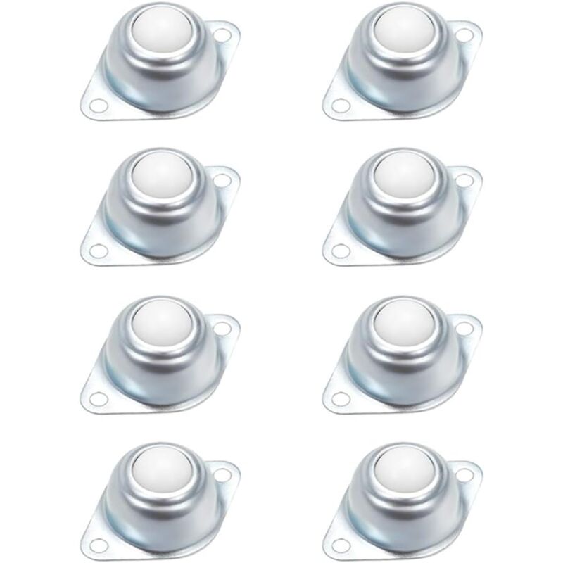 Fitags - Roulettes à Billes de Transfert 12 pièces Roulettes de Meubles Universel Boules en Nylon Roulettes à Bille pour Dispositif de Transfert- 0,5