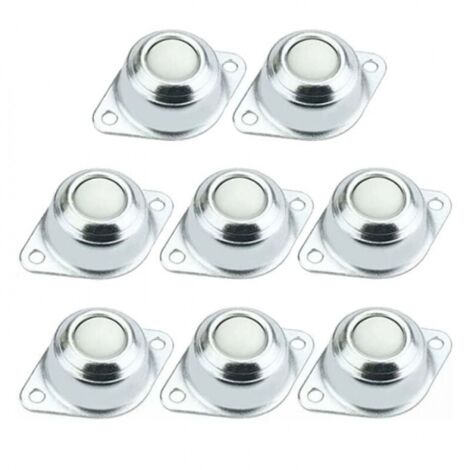 Roulettes à billes de transfert 8 pièces, roulettes à billes universelles pour meubles, roulettes à billes pour dispositif de transfert,