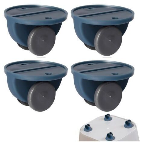 Roulettes adhésives,Roulettes non pivotantes,Mini roues roulantes, petites roues pour projets, 4 poulies collantes, roulettes de poulie de meubles pour carton mobile