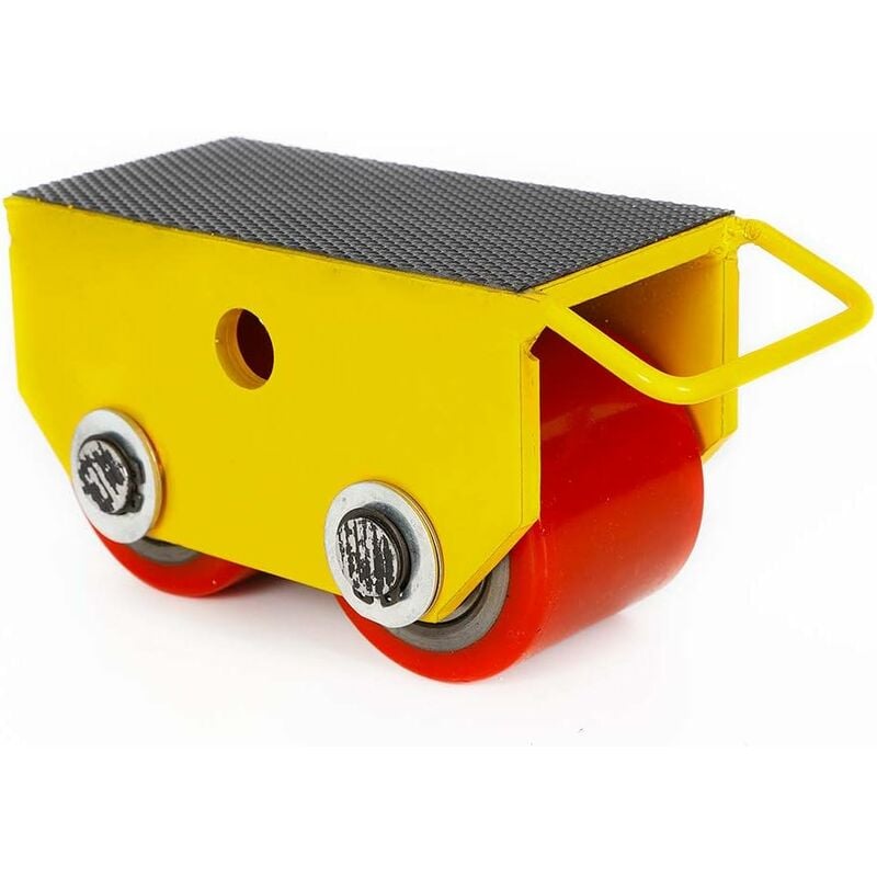 Senderpick - Chariot de manutention mécanique chariot lourd chariot à roulettes outil de chariot de chargement, peut supporter 5500lb / 2500kg