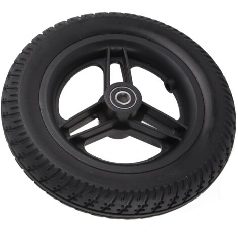 Roulettes électriques pour fauteuil roulant, sans gonflage, en polyuréthane 6001, trou de roulement 12mm, 10 pouces, 10x2