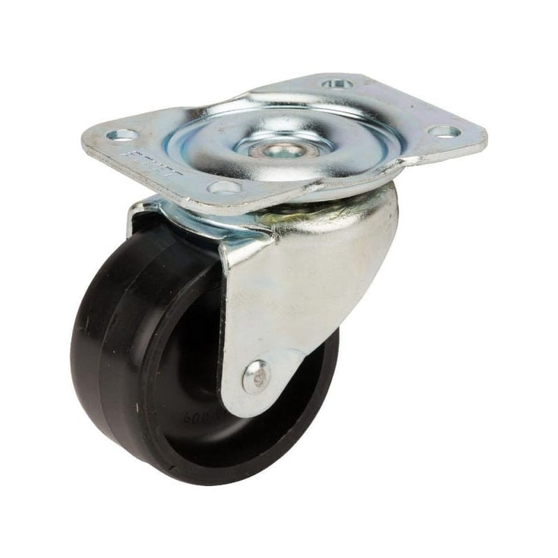 Tente - Roulettes en matière synthétique à platine de fixation 3430POI058P608060