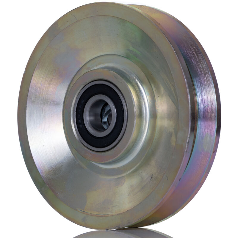 Roue de chariot Fonte 150mm x 33mm, alésage 20mm, longueur 33mm, Roulement à bille, Capacité de 800kg ( Prix pour 1 )