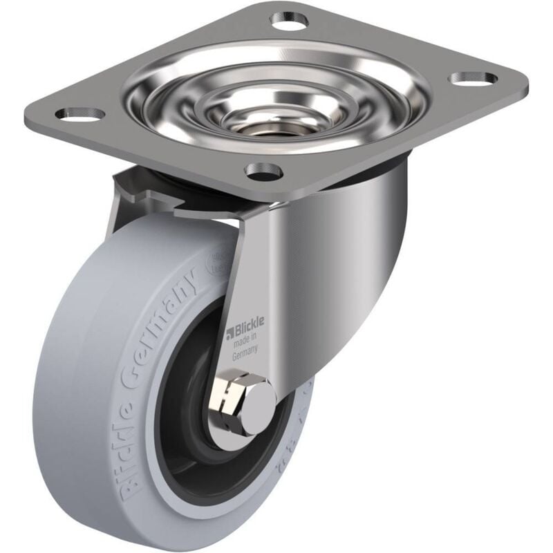 Blickle - Roulettes fixes pour charges lourdes Modèle (général) Roue 80 mm lex-poev 80XR-SG