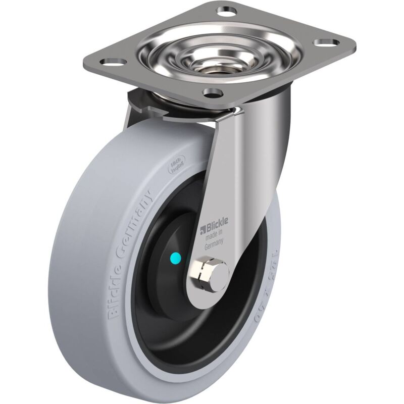 Roulettes fixes pour charges lourdes Modèle (général) Roulette 125 mm Blickle lex-poev 125KAD-SG (lex-poev 125KD-SG) C09238