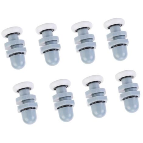 Roulettes - FYDUN - YINN - Lot de 8 - Diamètre 20mm - Plastique - Antirouille