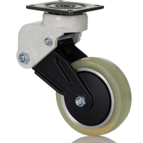 Roulettes industrielles Pivotante RS PRO, Diam 100mm, 110kg ( Prix pour 1 )