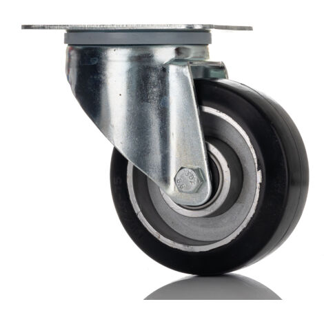 Roulettes industrielles Pivotante RS PRO, Diam 100mm, 150kg ( Prix pour 1 )