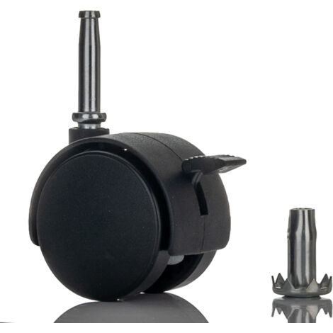 Roulettes industrielles Pivotante RS PRO, Diam 50mm, 50kg ( Prix pour Paquet de 4 )