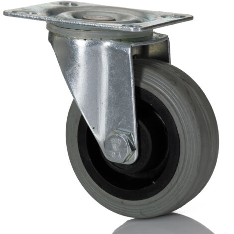 Roulettes industrielles Pivotante RS PRO, Diam 75mm, 70kg ( Prix pour 1 )