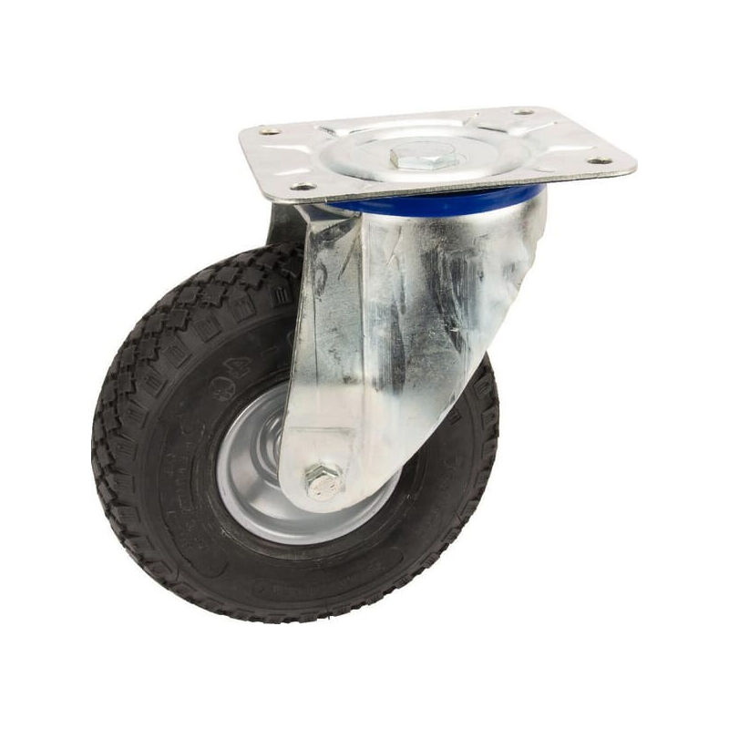 Tente - Roulettes pivotantes à bandage pneumatique 3480DQR260P65