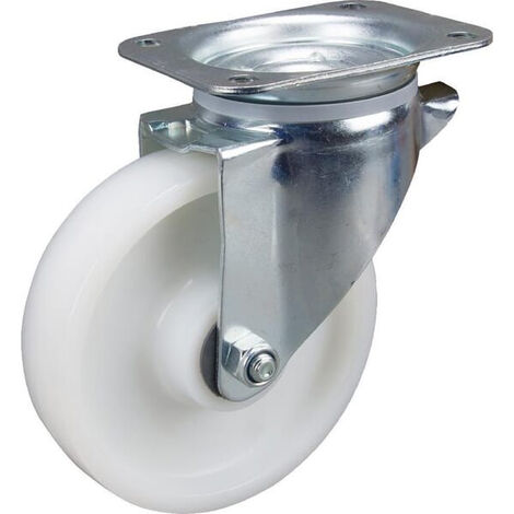 Roulette Pivotante - HURRISE - 65 Mm - Polypropylène - Faible Bruit