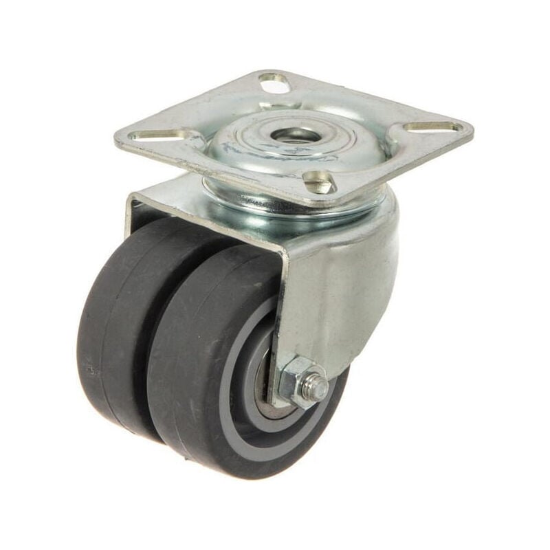 Tente - Roulettes pivotantes doubles 2970PJP050P40