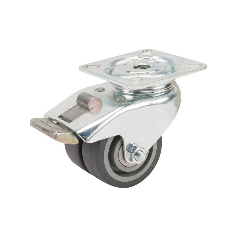 Tente - Roulettes pivotantes doubles 2975PJP050P40
