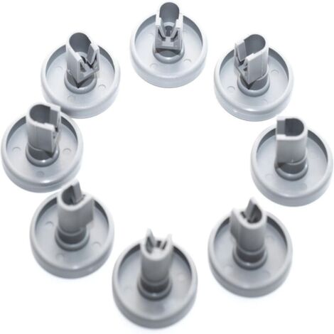 Roulettes universelles Comfort pour lave-vaisselle - Compatibles avec AEG, Electrolux, Privileg, Favorit, Ikea, Zanussi - 8 roulettes pour panier inférieur.