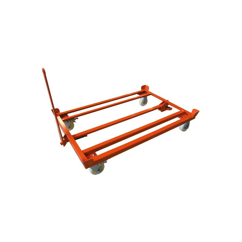 Rouleur de palette TP1208T 1000kg modèle avec timon Stockman