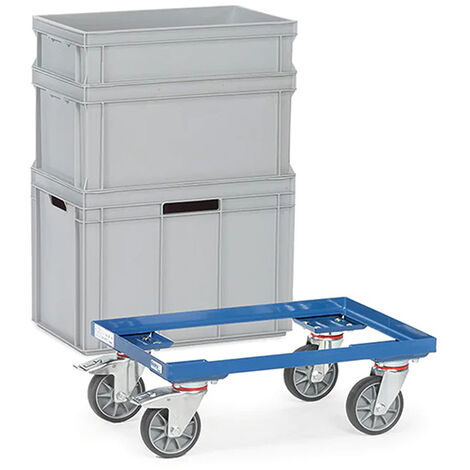 Rouleur pour bac 800 x 600 mm - Charge max 250kg - 13680
