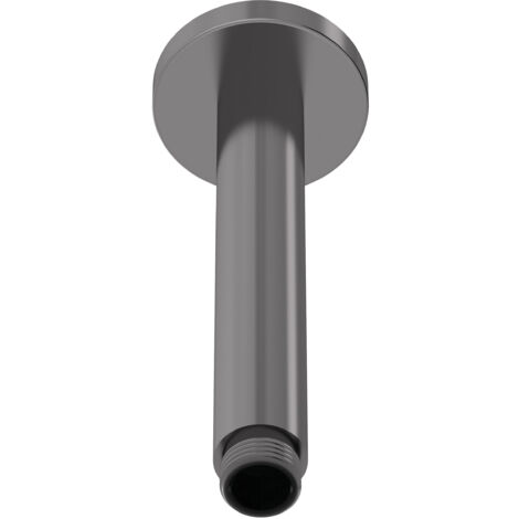 Round Ceiling Mount Shower Arm 150mm - Brushed Pewter