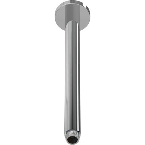 Round Ceiling Mount Shower Arm 300mm - Chrome